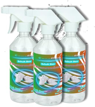 3x1L Schuh Deo Wassermelone – Frischekick für Ihre Schuhe! Geruchsstopp & Schweißgeruch-Entferner für langanhaltende Frische