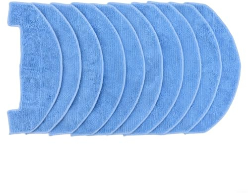 Panni per robot aspirapolvere per Ultenic D10, confezione da 4 o 10 pezzi, in microfibra, di facile manutenzione (confezione da 10)