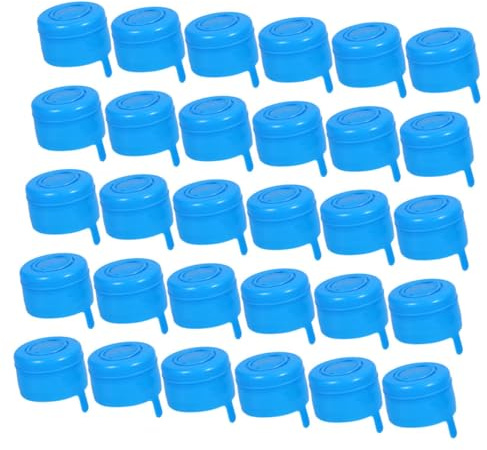 HOLIDYOYO 30pièces Bouchons De Bouteille Eau De Remplacement pour Carafes Et Distributeurs Anti-fuites pour Extérieur Cuisine