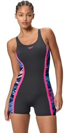 Speedo Hyperboom Splice Muscleback Legsuit Badeanzug Damen