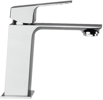 MAMOLI serie BLADE 4891 Miscelatore Lavabo Cromo Lucido | con Scarico, H 155
