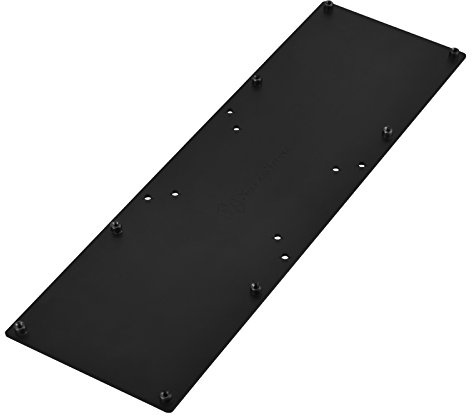 SilverStone SST-MVA02 - Extension Bracket for VESA supported Devices (2x NUC PCs), support Standard VESA Mount Spec, black