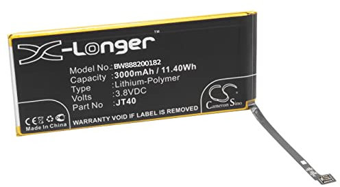 vhbw Akku kompatibel mit Motorola Moto G6 Plus, XT1926-6, XT1926-7 Handy Smartphone Telefon (3000mAh, 3,8V, Li-Polymer)