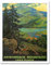 Wee Blue Coo Travel Adirondack Mountains Lake Placid USA Tree Art Print Framed Poster Wall Decor Kunstdruck Poster Wand-Dekor-12X16 Zoll