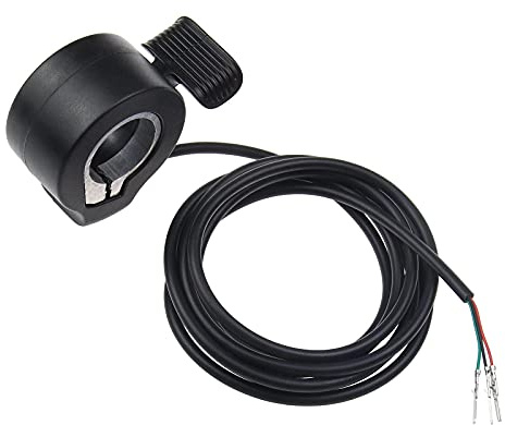 The Lord of the Tools Schwarzer Universal-Gashebel für Elektro-Roller, Drehzahlregelung, ABS-Steuerung, Ersatz für 22-mm-Lenker