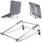 QUALITY LIFE Rialzo Pc Portatile Supporto Laptop 10-17,3 | Sostegno In Alluminio | Stand Da Scrivania | Tavolino Notebook | Leggio Da Letto