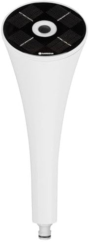 Gardena ClickUp! Solarlampe: schaltet sich automatisch bei Dunkelheit ein, kombinierbar mit der ClickUp! Balkonhalterung oder dem ClickUp! Stiel, stabile One-Click Befestigung (11440-20)