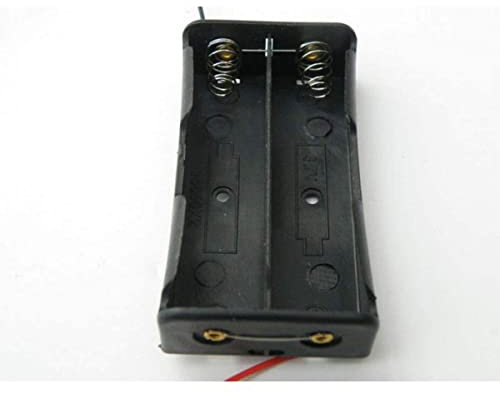 18650 Batteriegehäuse-Halterung, 2 Schlitze, Parallel-Batterien, Clip-Box, 3,7 V, Haushalts-Batteriehalter