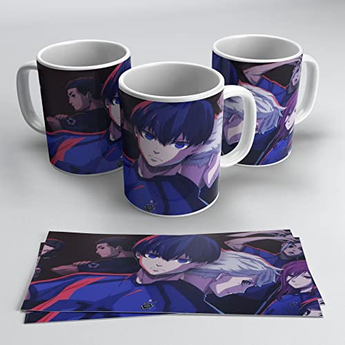 newseny Blue Lock Mug Anime (Meilleur cadeau ANIME) | (Capacité de 355 ml)