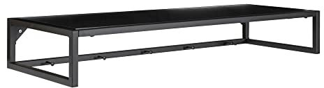 Garderobenleiste Vita 80 x 28 cm, Schwarz