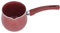 TOPINCN Melting Pot da 10 Cm con Manico Singolo, Mini Pentolino per Il Latte per Cucinare Salse Appiccicose Scaldare Il Latte Pentole Pentole Padelle (Rosso)