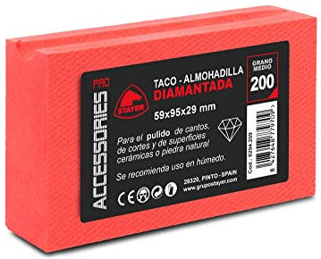Taco Diamantado para Acabado y Pulido, STAYER