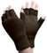 HEAT HOLDERS Warme Herren-Winterhandschuhe, 2,3 Tog, Fleecefutter, isoliert, gestrickt, fingerlos, waldgrün, Einheitsgröße