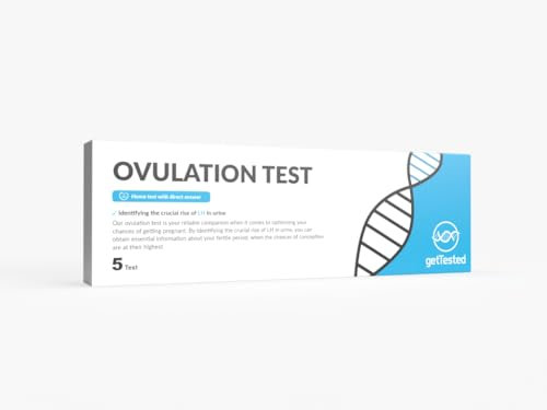 Prueba de ovulación (5 pruebas) identificando el aumento crucial de la LH en la orina, puedes obtener información esencial sobre tu período fértil.