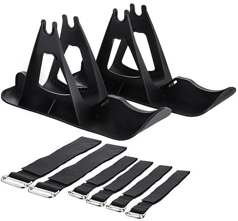 Milisten 2stücke Junge Mädchen Balance Fahrrad Ski Board Mit Riemen Geeignet Für Reifen rutschfest Langlebig Und Installieren Für Winterlichen Spaß