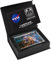 Infusion Carina Nebula Landscape NASA James Webb Teleskop Kristall Briefbeschwerer & Infokarte Geschenkset, 10,2 x 7,6 cm, rechteckige Form