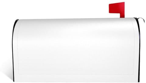 Briefkastenabdeckung mit Flagge von Monaco, für Garten, Outdoor, Hof, Dekoration, für alle Jahreszeiten, magnetisch, Briefkastenabdeckung