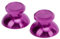 2 Pezzi Cappellino for Joystick con Impugnatura for Pollice Cover for PS5 con Impugnatura for Pollice for Controller for Console di Gioco Portatile (PURPLE)