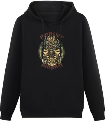 TAN YA XUE Monster Magnet Jungle Pharoah Unisex Sweatshirts Graphic Pullover Mens Black Printed Hoodies XXL
