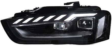 Auto Styling Kopf Lampe Kompatibel for Audi A4 Scheinwerfer A4 B8 LED Scheinwerfer Projektor Objektiv DRL Signal Auto Zubehör 2013-2016(For Original Xenon)