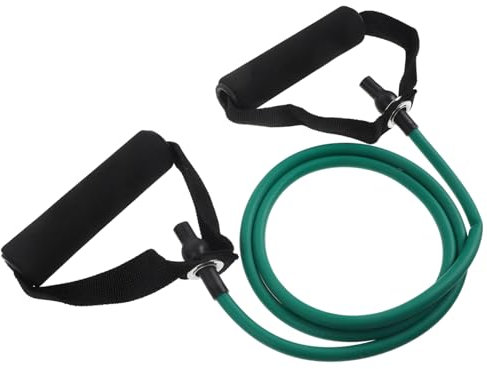 JUMPLAWN Corde de Tirage Élastique de Fitness Extérieur avec Poignées Résistance pour Yoga et Entraînement de