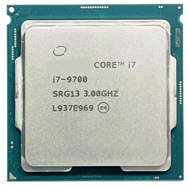 Processore CPU Core i7 9700 3,0 GHz a otto core e otto thread 12 M 65 W LGA 1151