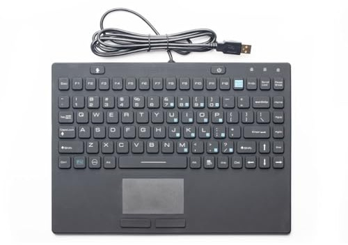 Clavier Industriel imperméable IP68 de Silicone avec Le pavé Tactile for l'ordinateur de véhicule