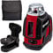 Einhell Laser 360° TE-LL 360 (laser a croce, linea laser orizzontale/verticale e orizzontale a 360°, autolivellante, incl. supporto a parete, borsa), nero