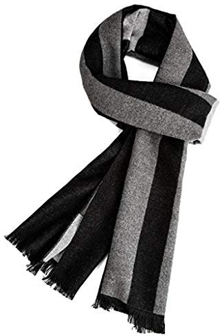 VICSPORT Warm Herbst und Winter Schal, Herren Classic und Elegant Plaid Schals