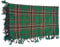 Schottischer Kilt Fly Plaid für Herren, 121,9 x 121,9 cm, verschiedene Tartanmuster, Acrylwolle, Piper Kilt Fly Plaids Gr. Large, Tara Murphy Tartan