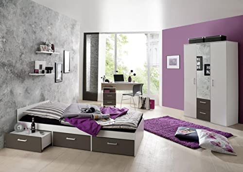 storado.de Jugendzimmer Berlin/Steffi Weiss Weiss 5 TLG. EAN 4260498522767