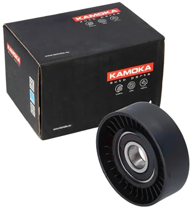 KAMOKA R0255 Umlenk- / Führungsrolle Keilrippenriemen Kompatibel mit BMW 3 Limousine E46 04891720AA 2123104105610 46402172 | R0255 passend für A1 R8 3