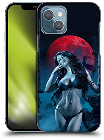 Head Case Designs Offizielle Tom Wood Blut Lust Vampir Fantasie Harte Rueckseiten Handyhülle Hülle Huelle kompatibel mit Apple iPhone 13