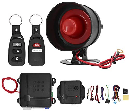Keyless Entry System, Universal Car Alarm Security System Mobile Phone Bluetooth APP Remote Start Keyless Entry Kit for DC12V Sedan Coupe SUV