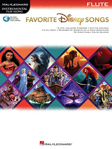 Favorite Disney Songs: Instrumental Play-Along for Flute (English Edition)