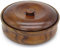 TSTSM Cuenco de Madera para Servir Ensaladera de Madera con Tapa para Sopa de Frutas y Verduras, Pasta, Textura de Madera de azufaifa, Cuenco de Fideos instantáneos,-L