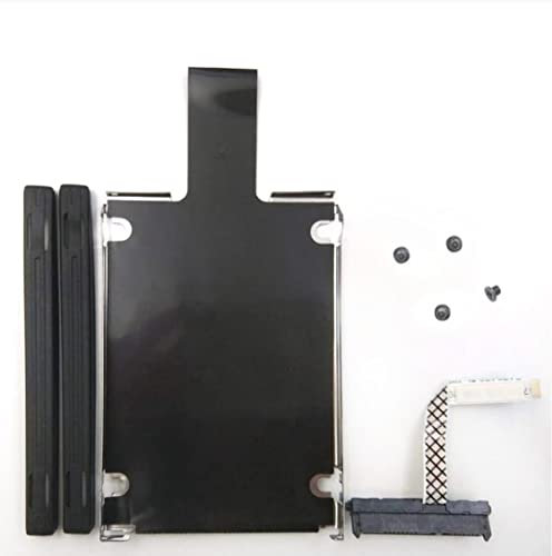 HDD SSD Festplatten-Anschlusskabel mit SATA-Festplatten-Caddy Halterung mit Schienen Ersatz für ASUS VivoBook S14 S430U S15 S530U S530FA NBX00014F100