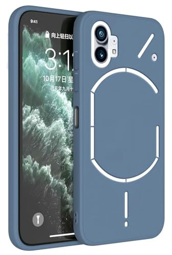 Topme Handyhülle Hülle Fur NothingPhone (1) / NothingPhone 1 (6.55 Inches) Case Schutzhülle, Hautschutz Aus TPU Silikonhülle - Lavendelgrau