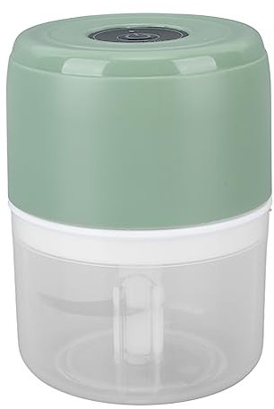 Electric Mini Garlic Chopper Abs Stainless Steel 5V Vegetable L Garlic Chopper For Baby Food Seasoning (Green)