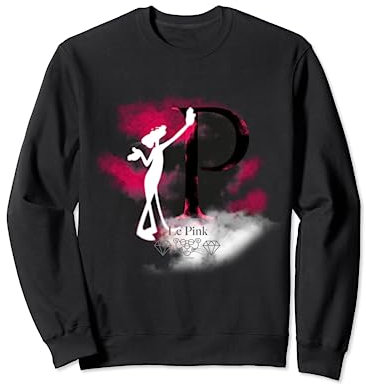 Pink Panther Le Pink Silhouette im Nebel Sweatshirt