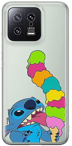 ERT GROUP Handyhülle für Xiaomi 13 Original und offiziell Lizenziertes Disney Muster Stitch 015 optimal an die Form des Handy angepasst, teilweise transparent