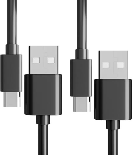 PS4 Controller Charger Cable,2 Pack 3M/10FT Micro USB Cable Charging Sync Cord for Sony PlayStation 4/ PS4/ PS4 Slim/ PS4 Pro,Microsoft Xbox One/One S/One X,Play and Charge Wire,Extra Long