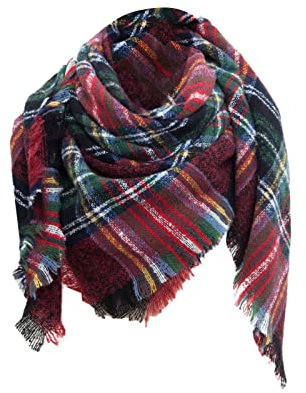 FJKVAVF Angebote Des Tages Sale Winter Loop Scarf Women Dreieckstuch Damen Dünn Sommer Schal Strick Schwarz Chiffon Stola Mit Knopf Ausgefallene Schals Damen Sale Angebote Damenmode Sale