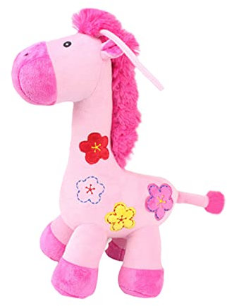 ifundom Rose avec Boîte à Musique pour Jouet Suspendu Peluche pour Berceau Et Poussette Stimule Vue Nouveaux-