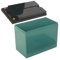 Dawutocap 12V 50Ah 18650 Battery Case with Ergonomic Waterproof Dustproof Empty Storage Box for Extreme Weather