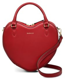 RADLEY Womens Valentines Zip Top Crossbody Bag Crimson One Size