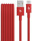Beats USB-A to USB-C Woven Cable, Fast Charging, Durable and Tangle-Free Design, Compatible Charger for Apple & Android Devices (1.5 m) – Rapid Red