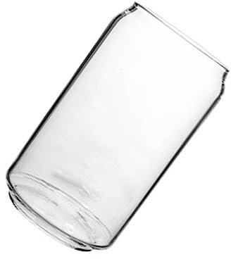 TOPPERFUN Vaso De Transparente Forma De Lata De Taza Práctica Para Agua Cerveza y Jugos Para Interior y Exterior