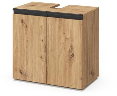 Vicco Waschbeckenunterschrank Torren, Artisan, 60 x 58 cm mit 2 Türen, besticht durch Seine Funktionalität und Ästhetik.
