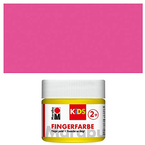 CREATIV DISCOUNT® NEU Marabu Kids Fingerfarbe, 100ml, Pink